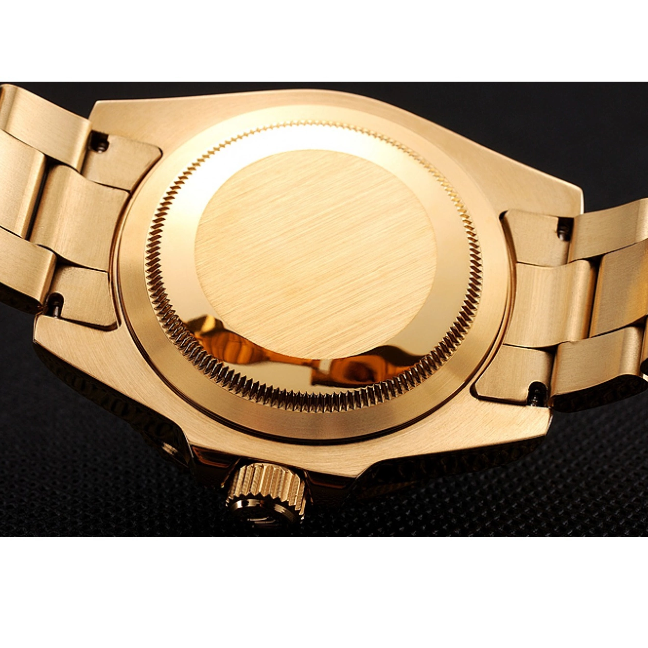 AAA Replica Watches Green And Swiss Dial Case 1453750 Bezel II And Bracelet Gold GMT Rolex Master 0729